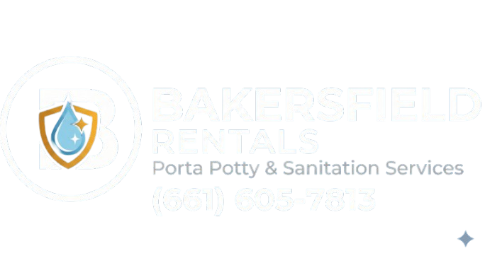 Bakersfield Porta Potty Rentals Logo - (661) 605-7813