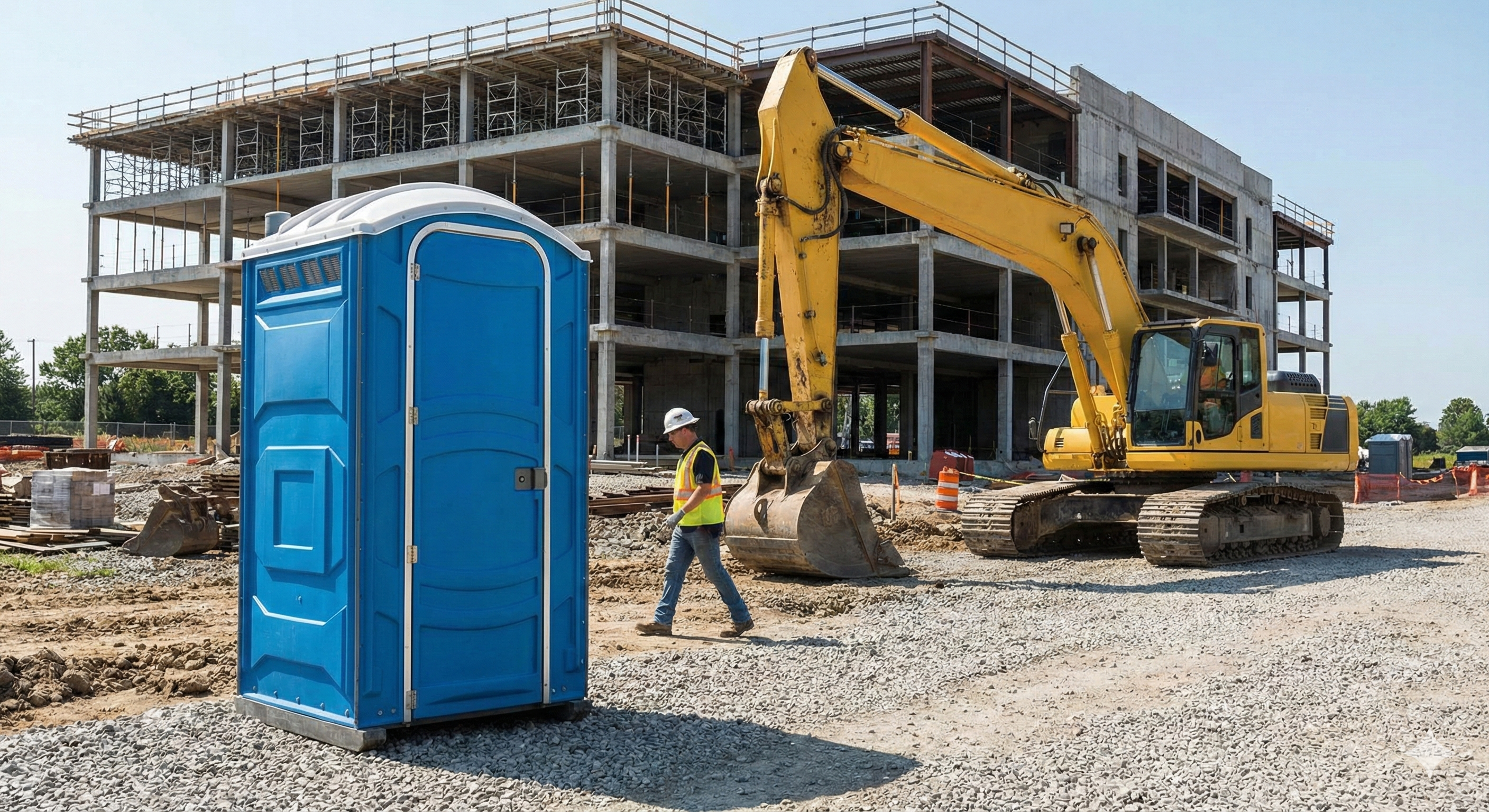 Construction portable toilet rentals Bakersfield ca