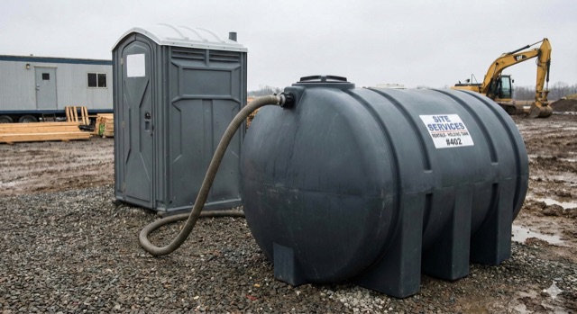 Emergency holding tank rental