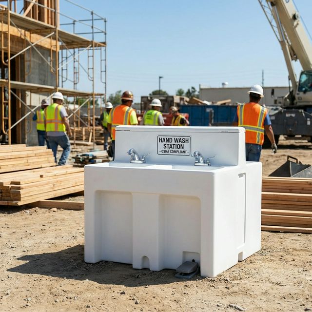 Portable Hand Washing Station at Special Event