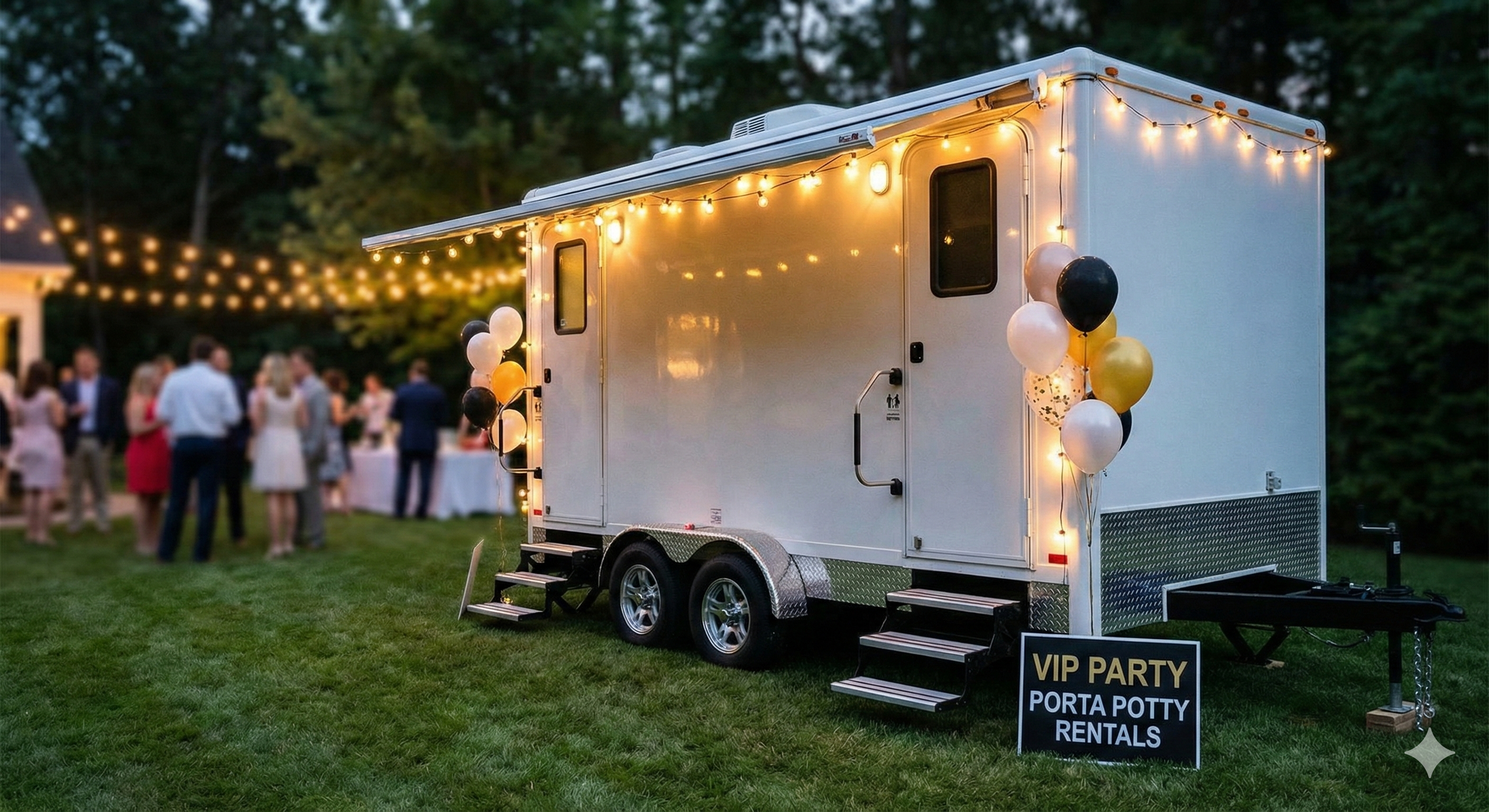 Luxury Restroom Trailer